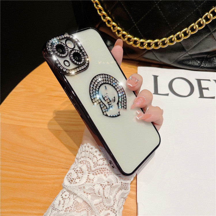 Diamond Ring Phone Case Diamond Electroplating Soft 97c46994 8b8a 4dfe b5bd 64e91a68c932