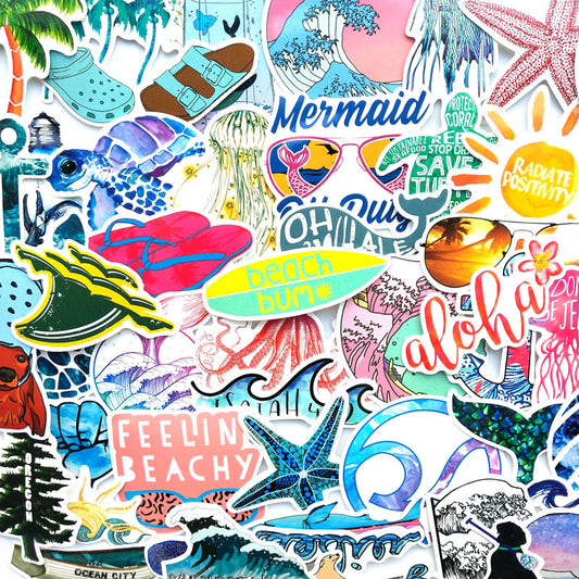 Starfish Surfing Volleyball Skateboard Notebook Graffiti Car Body Decoration Sticker 97cb2b87 0d06 4240 aa4c 8c78c88c4f09