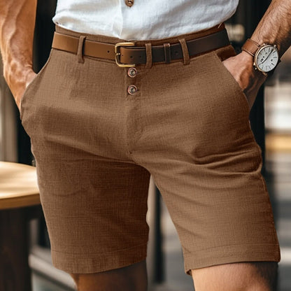 Men's Linen Summer Solid Color Buttons Casual Daily 97ce220b 3627 4bf0 ae2b a9326fbc08ef