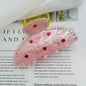 Exquisite Rhinestone Love Pink Grip Japanese And Korean Ins Sweet Girly Exquisite Back Head Shark Clip New Female 97e137b7 a2
