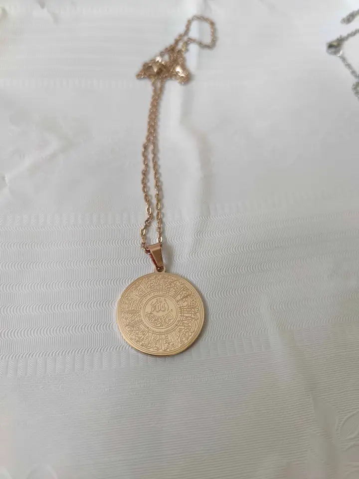 Titanium Steel Necklace Female Arakutusia Corrosion Round Stainless Steel Necklace 97ee17b0 44b0 4c40 bbed 13b830f174dc