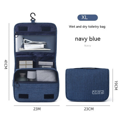 Travel Business Storage Bag Business Trips Portable Large Capacity Wash Bag Hanging Dry Wet Separation Toiletry 97f3eced 480c