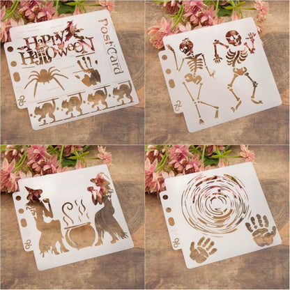 Halloween DIY Pre-drawing Decorative Border Ruler Hollow Spray Template 97f6b9a2 a07d 401e a2cb 4d329af9ed0b