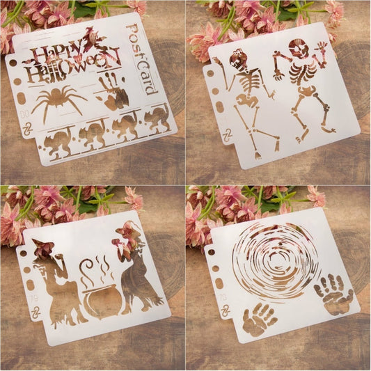 Halloween DIY Pre-drawing Decorative Border Ruler Hollow Spray Template 97f6b9a2 a07d 401e a2cb 4d329af9ed0b