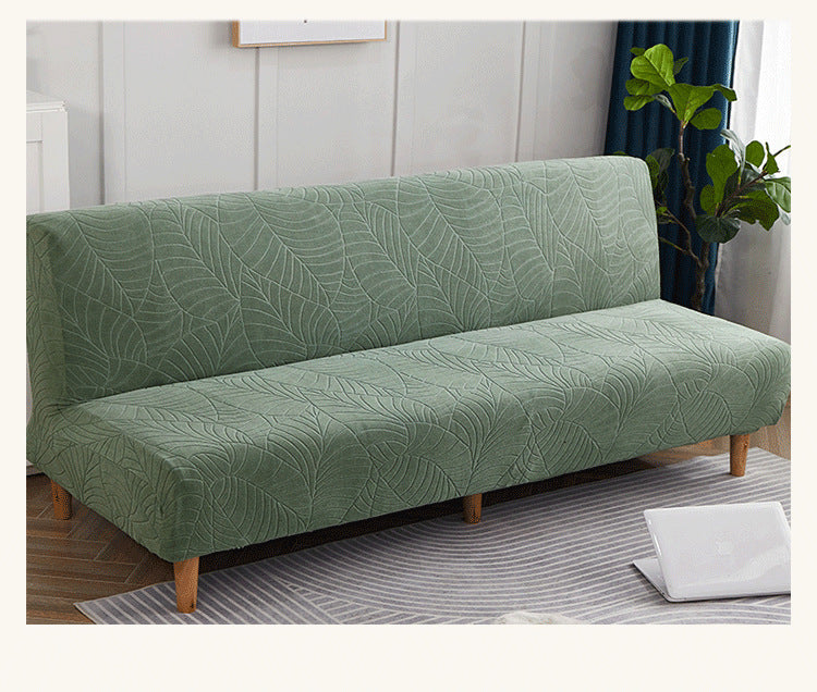 Foldable Waterproof Sofa Without Armrest Mattress Cover All-inclusive Stretch Sofa Slipcover Sofa Dustproof Full Cover Towel 