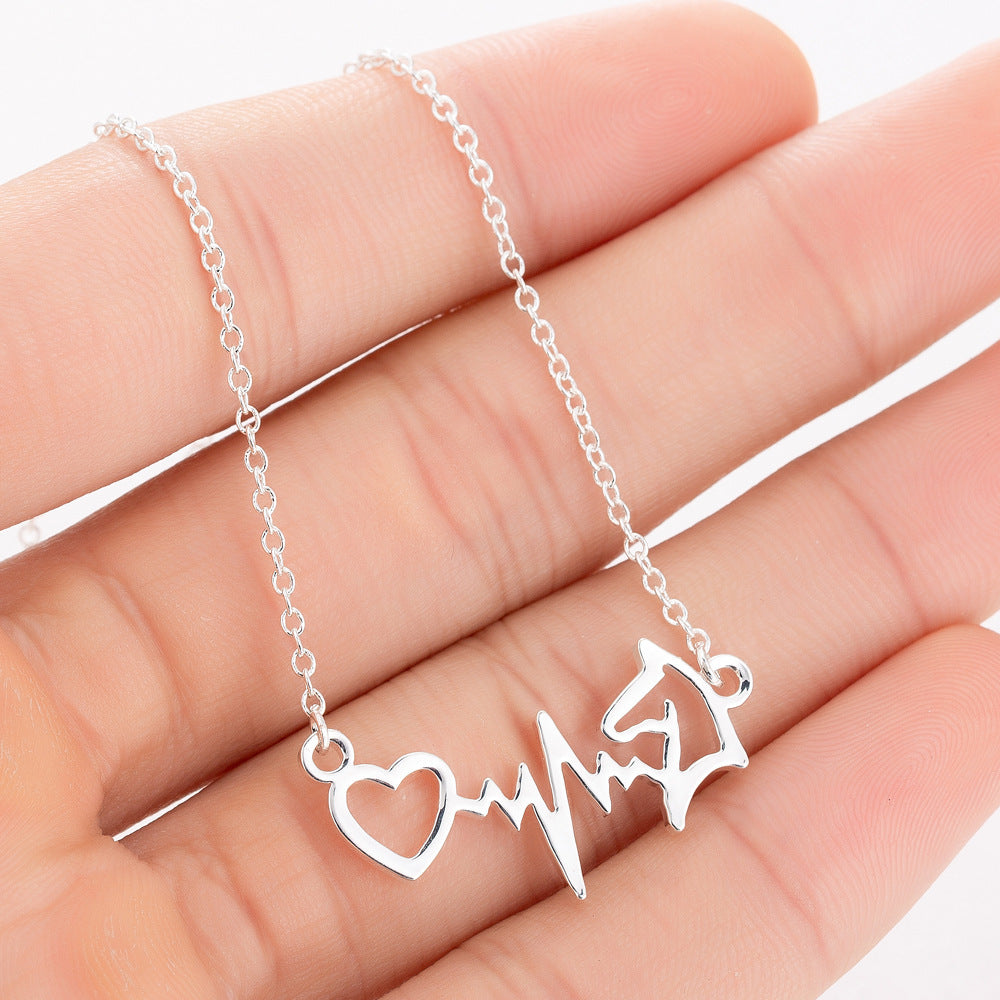 Pet Dog Footprints Paw Necklace  Necklaces 980082053095