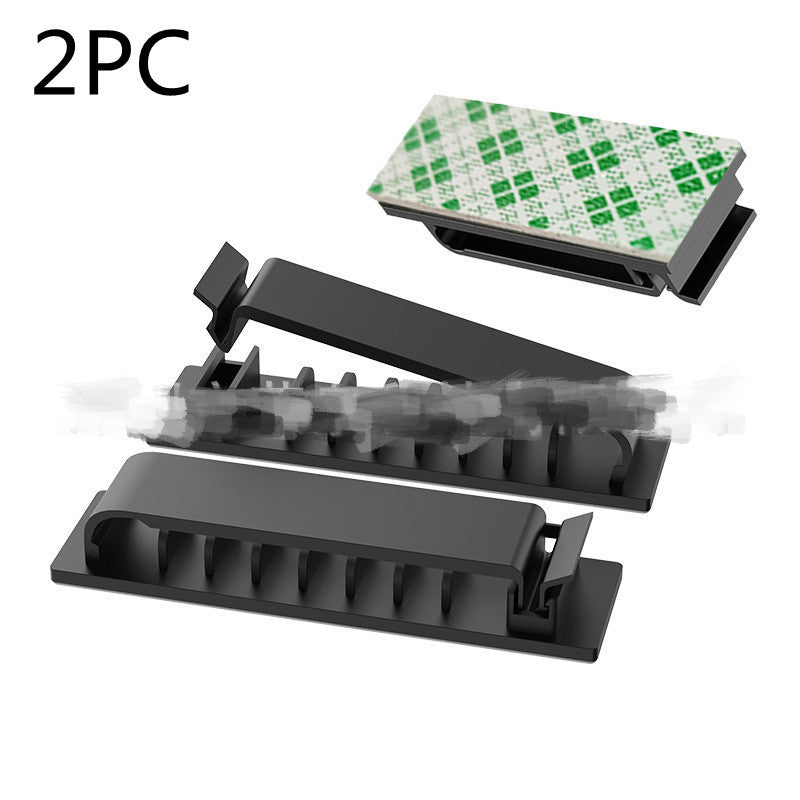 Home Portable Storage Cable Organizer Fixing Clip - 图片 12