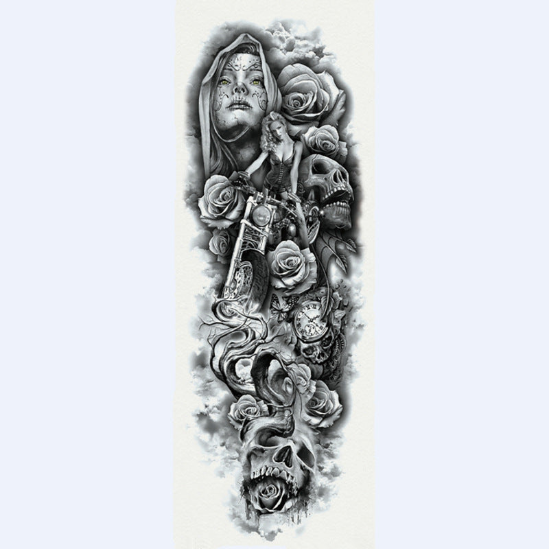 Full arm tattoo stickers