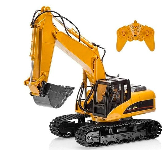 Channel remote control excavator alloy version 2.4G wireless remote control vehicle engineering vehicle excavator children's 