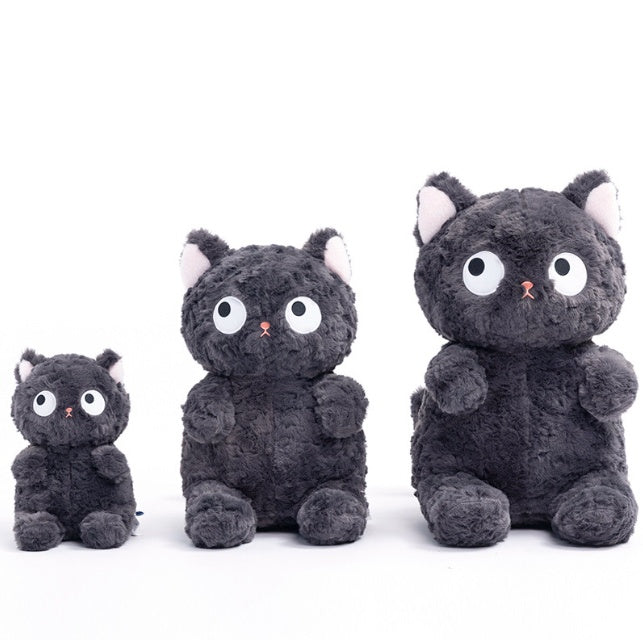 Cute Black Cat Sitting Posture Squatting Posture Pure Plush Toy 98242335 cfa6 4f47 9724 5c579beedd7b