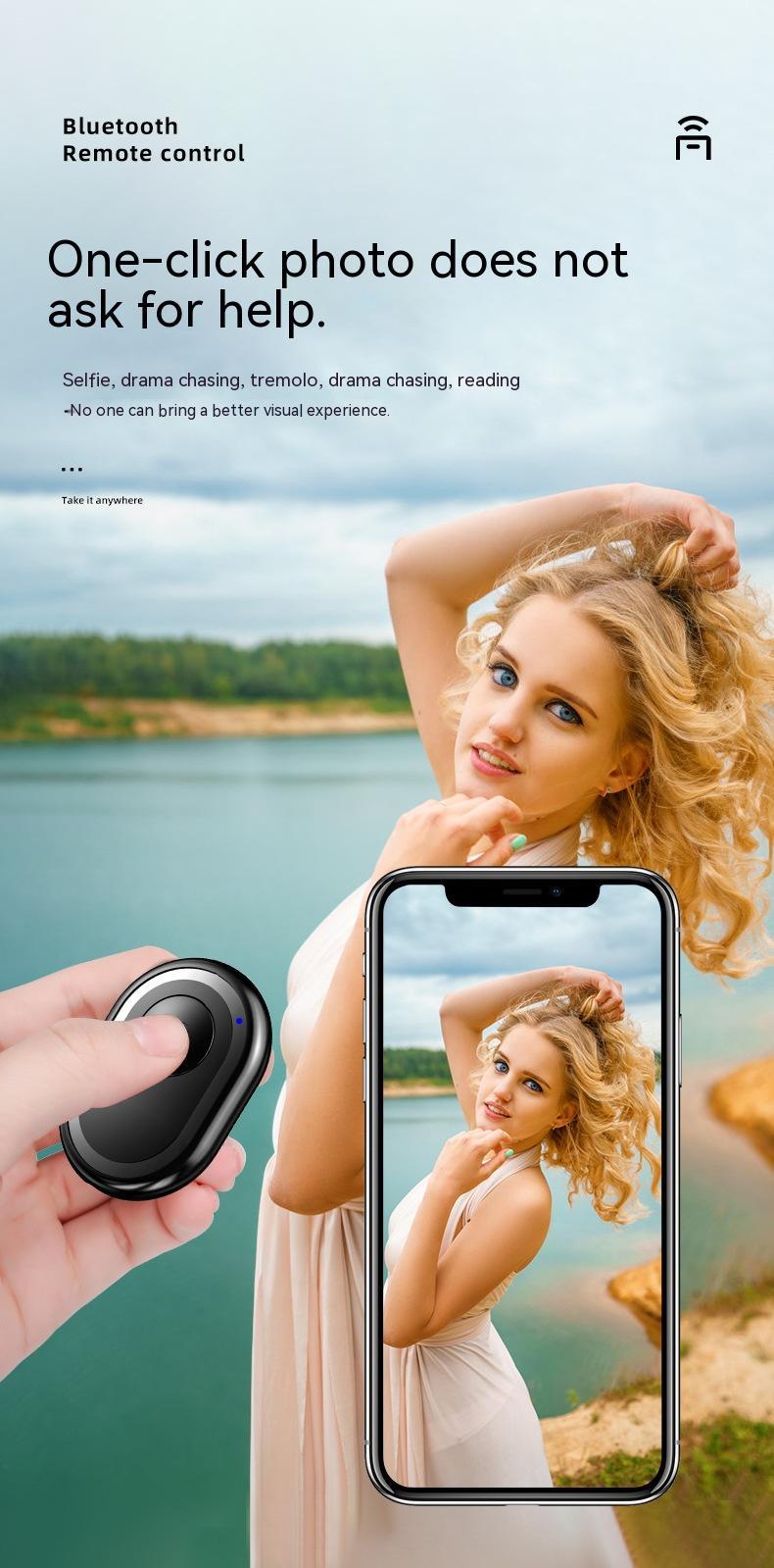 Wireless Bluetooth Remote Self-timer Photo Remote Control 982ba4d3 9003 4afe a84b 773e38827627 trans