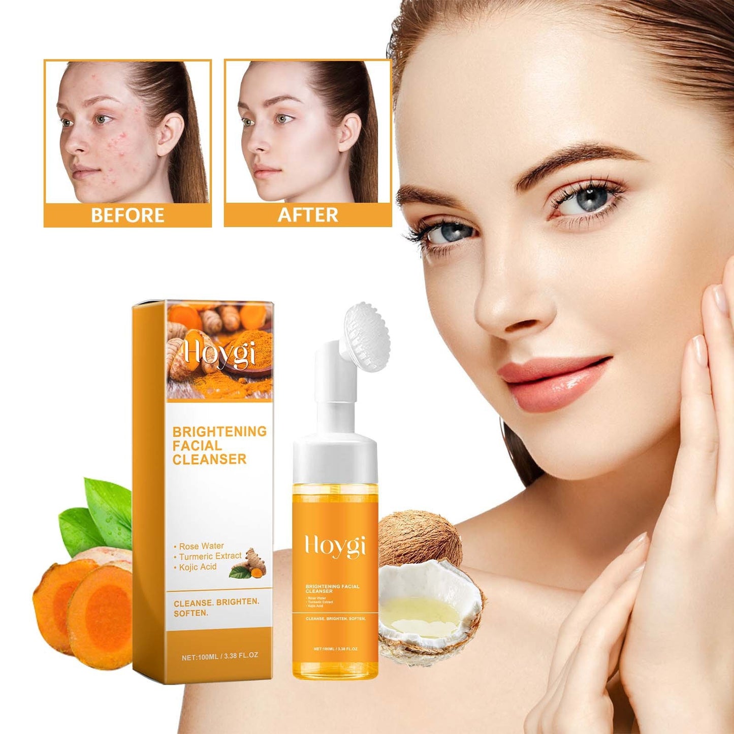 Turmeric Facial Cleanser Deep Cleansing Fade Acne Marks 9831fd0e 3fcc 4d11 bafa a78cbeb61cbc