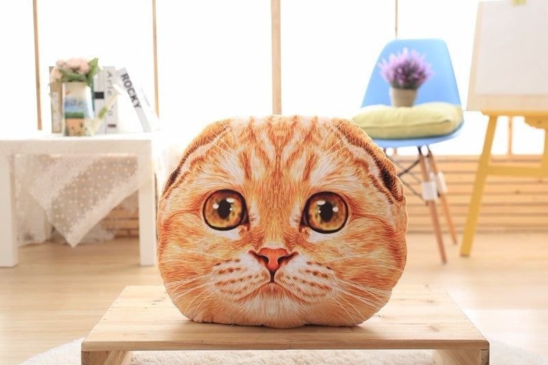 40cm&50cm Cat Pillow Car Cushion Creative Stuffed Cute Cat shape Nap pillow Cute seat cushion Plush Toys Animal Pillow - HD Wireless Product #4