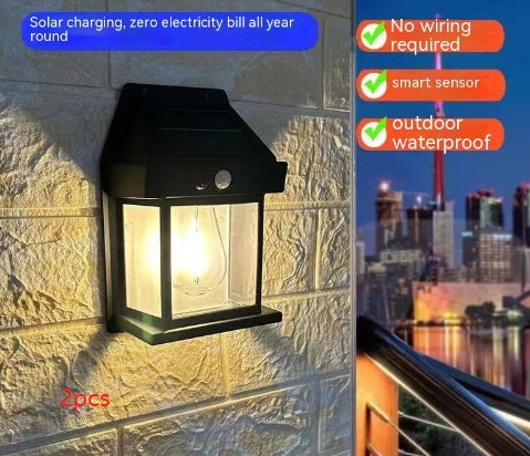 Outdoor Solar  Waterproof Tungsten Induction Garden Wall Lamp 983b2239 cd80 4e69 8ce4 ae1e4322e421