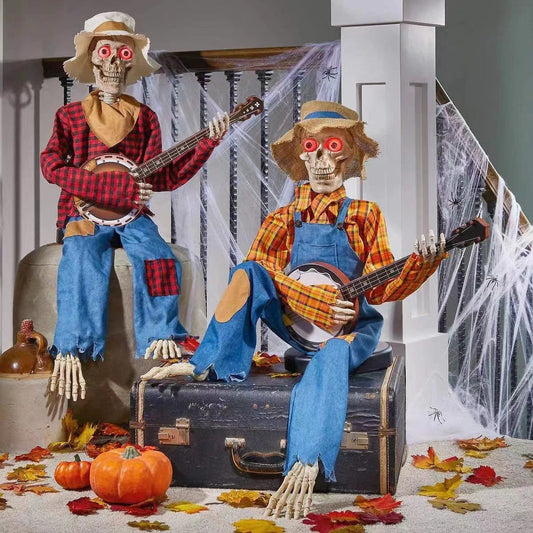 Halloween Banjo Skeleton Decoration 985a066c bcb3 4086 b074 e9cb67c0c5e0