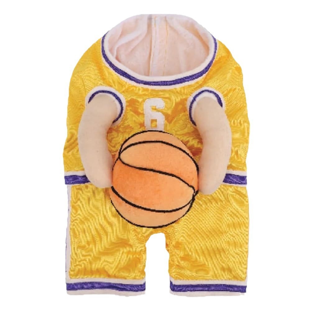 Creative Dog Basketball Costume With Ball 985c57ca 2405 4427 8d73 e0bc9541fb75