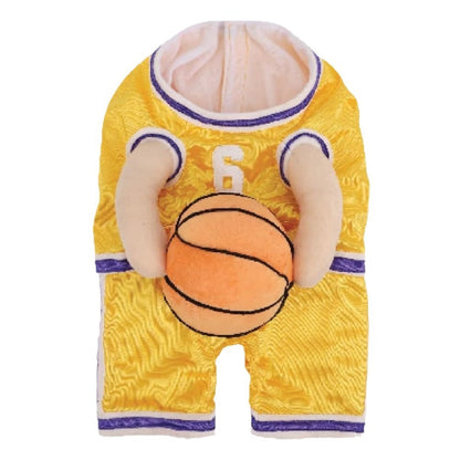 Creative Dog Basketball Costume With Ball 985c57ca 2405 4427 8d73 e0bc9541fb75