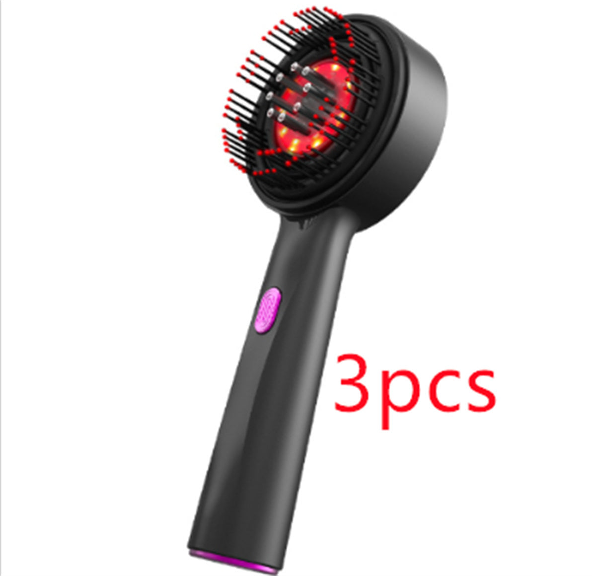 Electric Massage Comb Home Scalp Drain Comb Red Light Anti-slip Hair Care Multi-functional Massage Comb 9863f4c7 8c45 4233 98