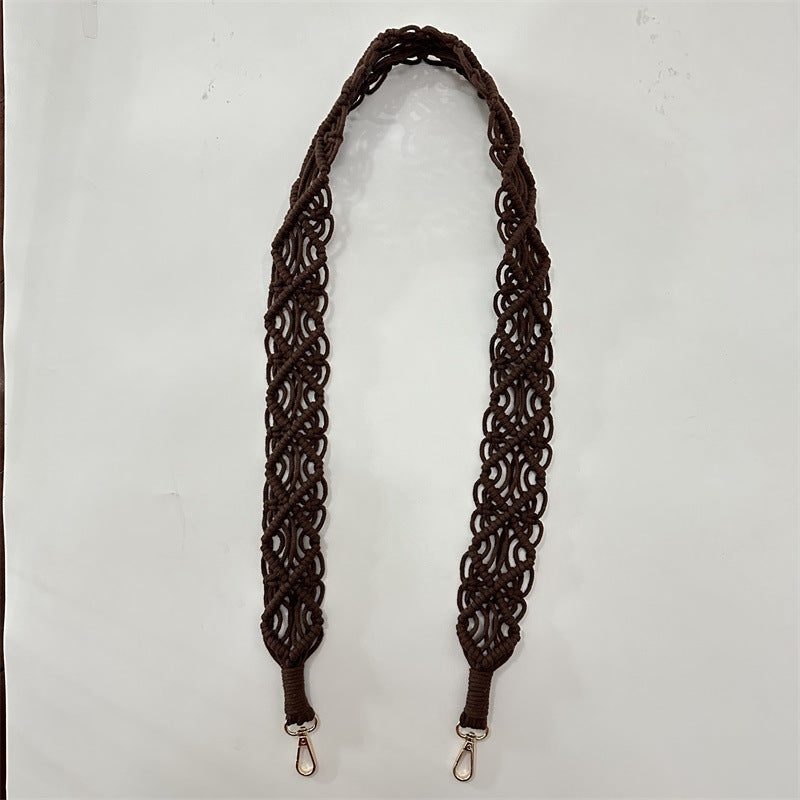 Woven Replacement Handbag Strap Widened Mobile Phone Crossbody Bag Strap Anti-lost Lanyard - 图片 16