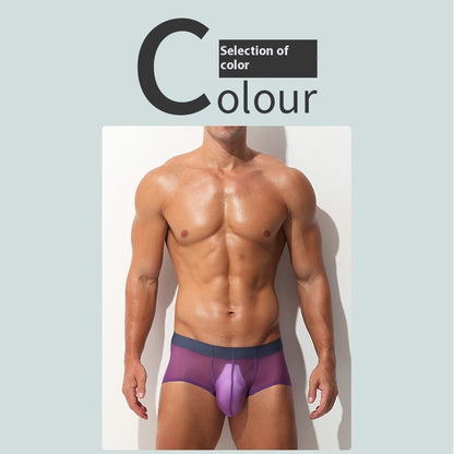 Underwear Men's Boxers Ultra-thin Transparent Ice Silk Low Waist Sexy 98659634 61b4 4a17 971c a328a3a08fd9