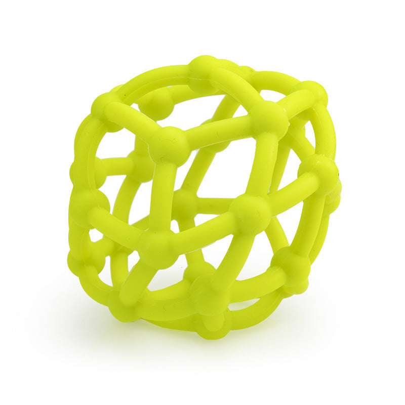 Baby Silicone Ball Newborn Soft Ball Round Hollow Small 98669f83 3463 4abf a76c de6a3b36e191