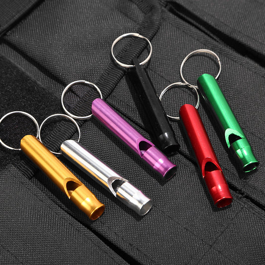 Aluminum survival whistle 987169022407