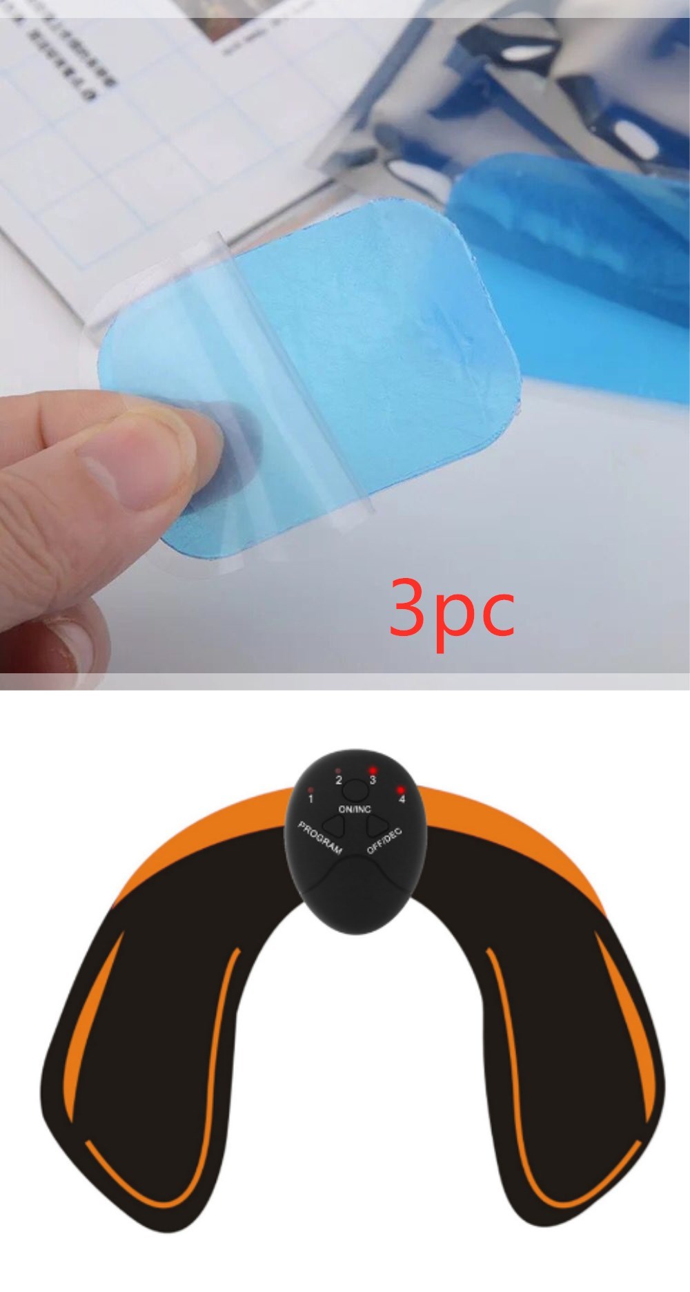 Smart rechargeable abdominal patch 988772753621