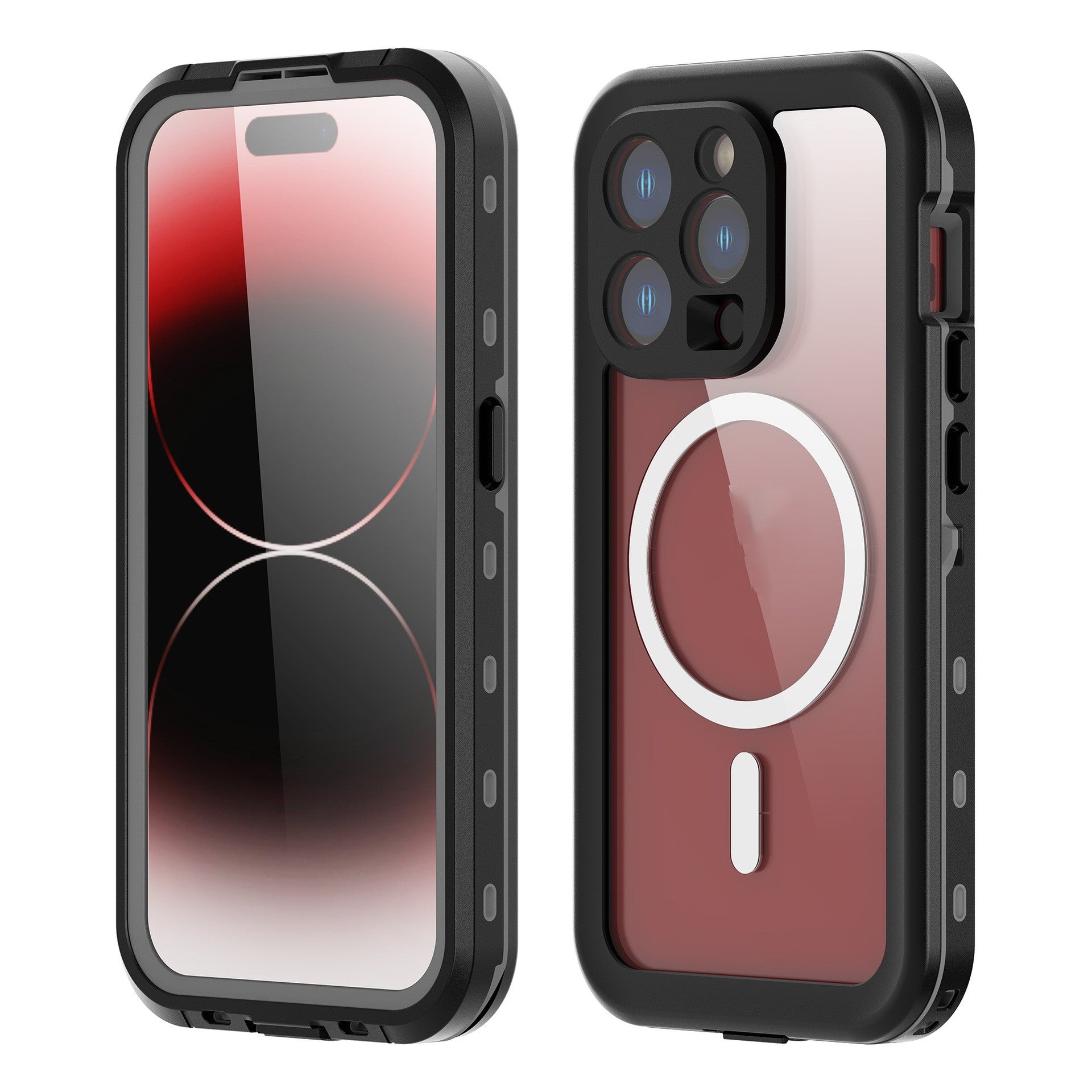 Waterproof Phone Case Wireless Charger Magnetic Transparent All-inclusive 98a96105 5f06 415d 974f e68735559b1f