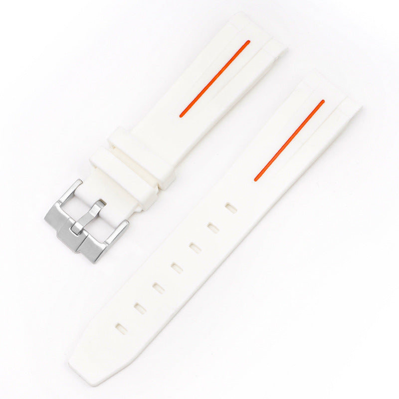 Mercury Arc Rubber Watch Strap Men's And Women's Waterproof 20mm 98b1a67b a6da 4cee bb6c 7d30f6a63692