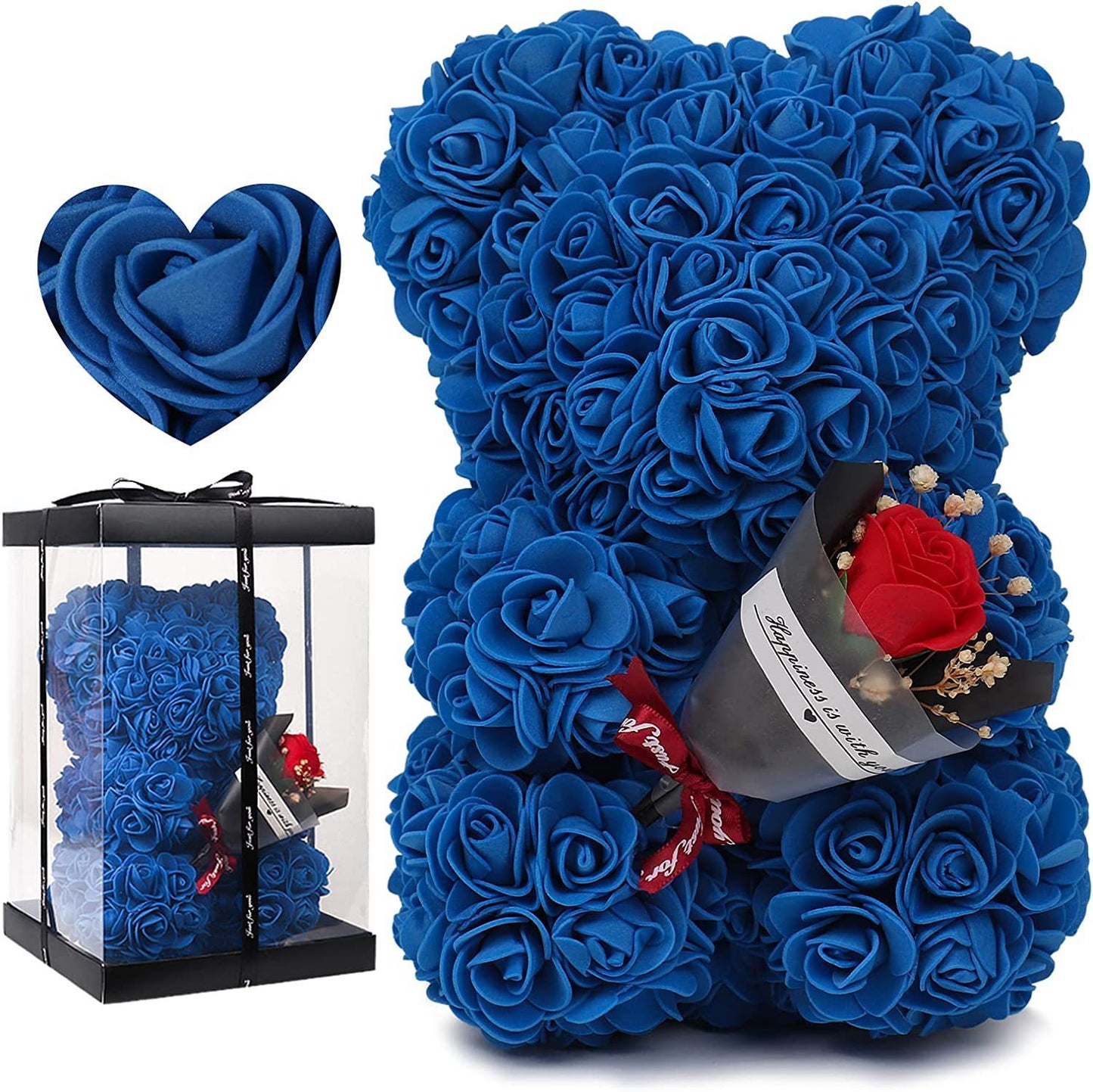 Rose Bear Preserved Fresh Flower Valentine's Day Birthday Gift 98c15337 0f9b 4f51 a299 ce9e25565fd5