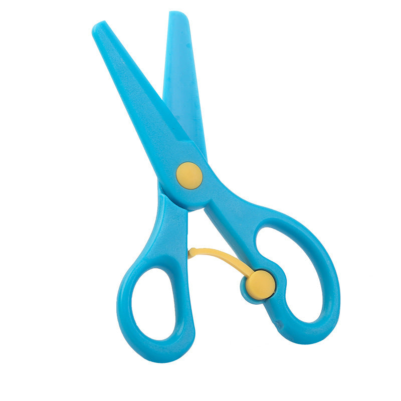 Children's Safety Scissors Plastic Color Scissors Student Handmade DIY Scissors 98c9a3da a101 4e5d a44a d58182cea6d6