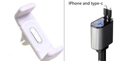 Metal Car Charger 100W Super Fast Charging Car Cigarette Lighter USB And TYPE-C Adapter 98df8b3f 761b 443f a4b2 7a32d4c5cd48