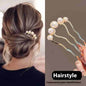 Pearl U-shaped Hairpin With A High-end Feel 98fa8cfe f54d 4967 bcde 97d91ebf816d trans