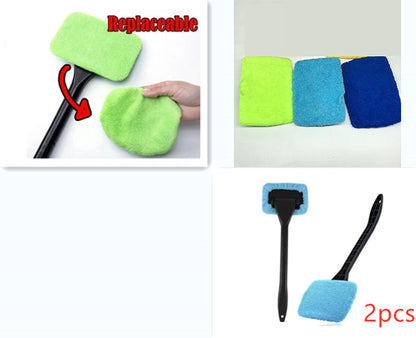 Car Window Pivoting Microfiber Cleaner Auto Window Cleaner 990614632181