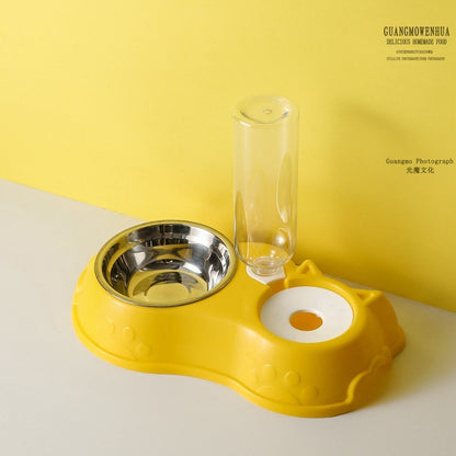 Dog Basin Dog Bowl Automatic Drinking Water Anti-tumble Pet Supplies 990a11ea d264 457b b5ca cbebb7be6ddb