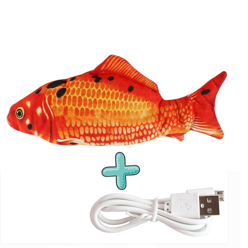 Electric Funny Cat Simulation Fish Beating Usb Jumping Cat Toy 991b6dec 7ebc 4cb1 83f0 cf157004834b