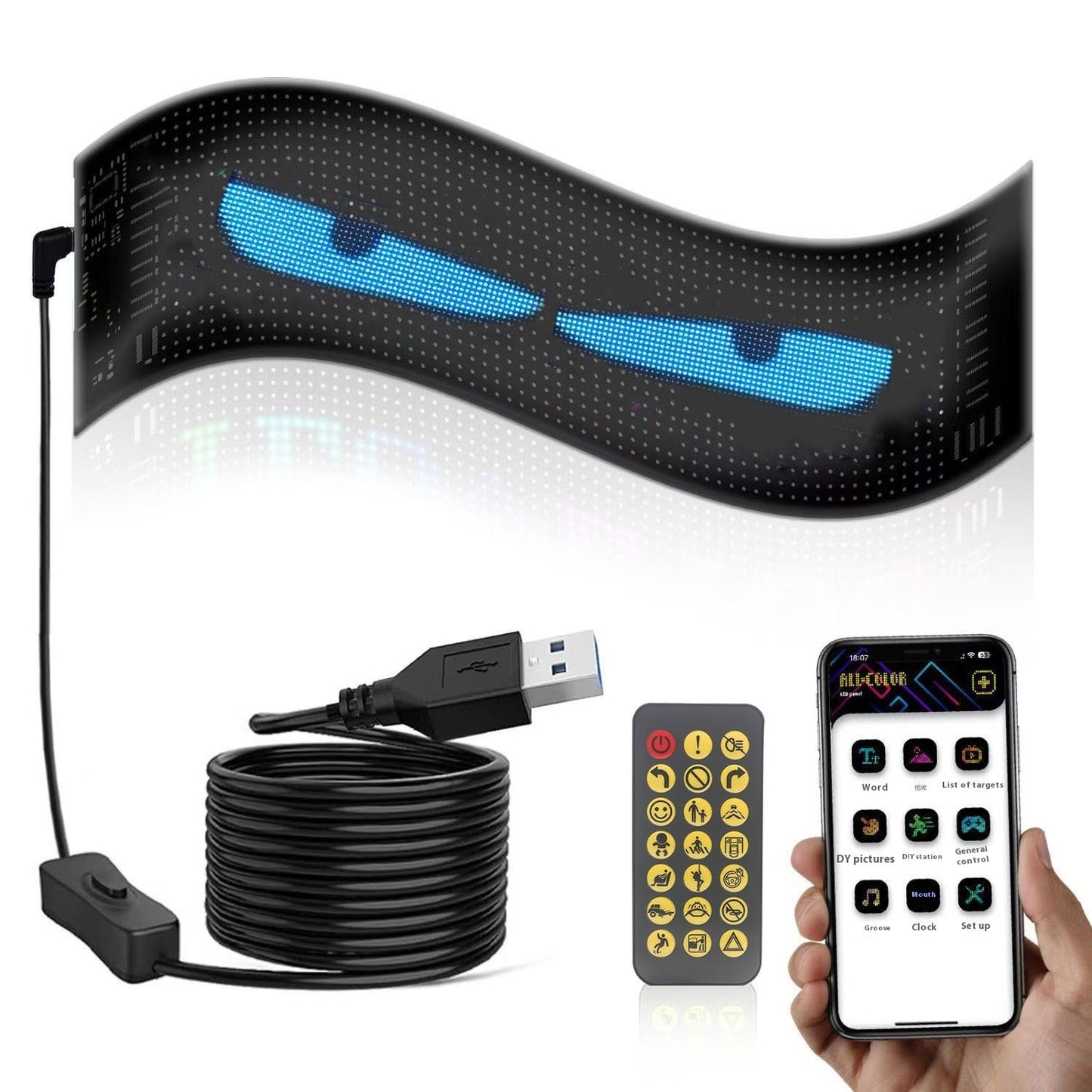 Car Flexible Advertising Bluetooth Smart Screen 9924f8d4 a4eb 4ec0 845e 805d9d7229e9 trans