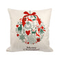 Christmas Hot-selling Home Sofa Office Creative Linen Pillowcase 993935548450