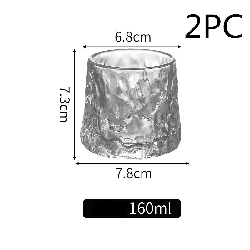Thickened rotating tumbler whiskey glass 993d367c 11bd 4668 8927 811bbc48f997