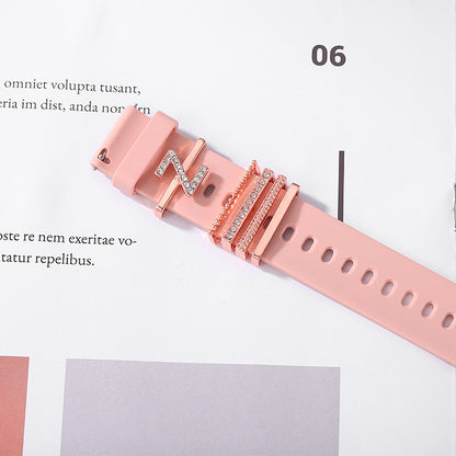 Rose Gold English Alphabet Buckle 9950b186 4c3a 4d3d 85e3 27a2fb779e19