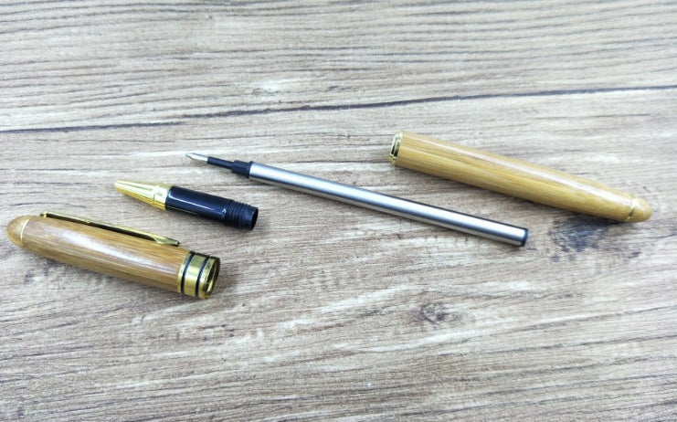 Bamboo Pen Bamboo Pen Pen Ball Pen Lettering Customer Gift Hard Pen Neutral Bamboo Pen - 图片 8