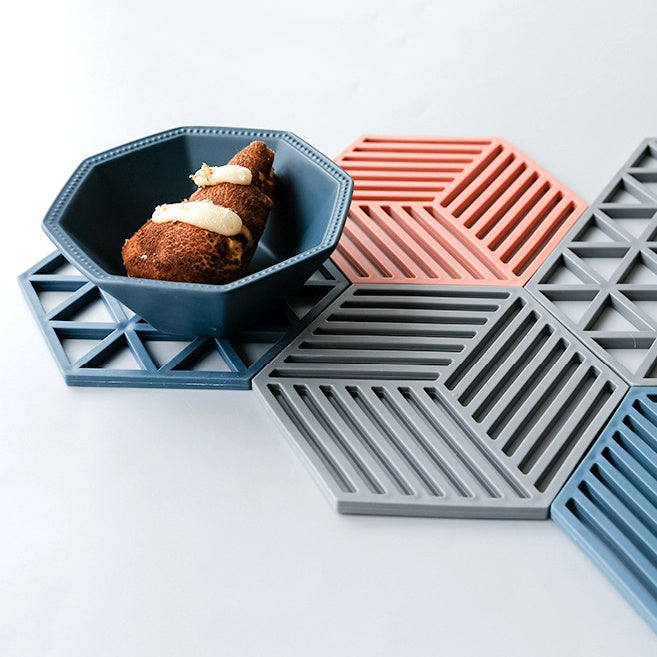 Hexagonal anti-scalding pot coaster 996053137920