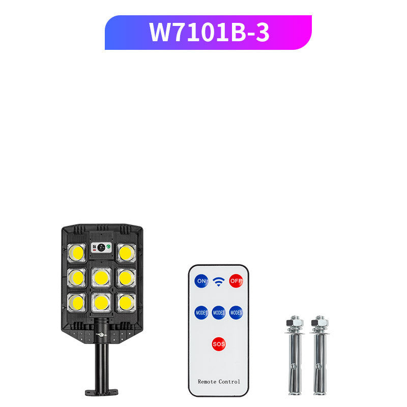 LED Strong Light Small Street Lights Three Row Street Lights Solar Yard Lights Induction Street Lights Outdoor Lighting 9964c