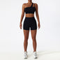 Quick-drying Tight Yoga Clothing Women's Pocket Running Sports Suit 998dba92 c2ab 4191 9c91 e4e6e68f7f87 6e69fddf 22e2 4eb3 b
