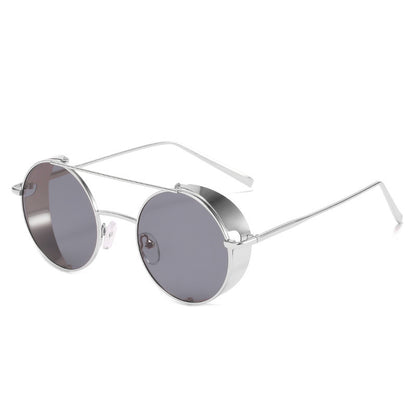 New Metal Double Beam Sunglasses Retro Round Glasses 999f4213 9b4a 4aff 9537 67493a5e87d9