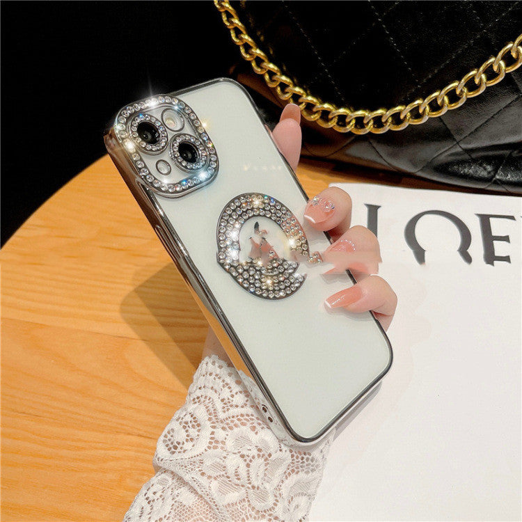 Diamond Ring Phone Case Diamond Electroplating Soft 99a65d23 262b 4704 a0c9 44094bb5ce71