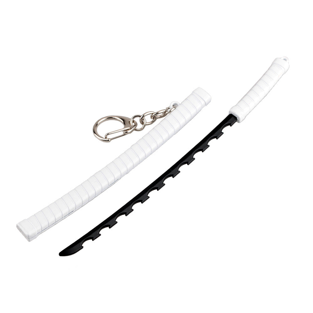 Japanese Wheel Knife With Sheath Sword Weapon Model Metal Keychains 99b6aef0 0d31 4c21 a0b8 68f2e648097a