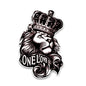 New One Lion Love Crown Graphic Car Body Sticker Color Difference Car Reflective Car Stickers 99bac862 9880 438e 92c9 837131e