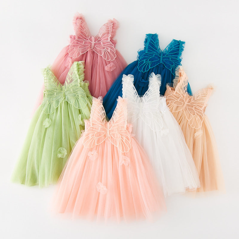 Children's Princess Sling Dress Pettiskirt 99e7d0e1 83a2 4d60 8d07 1a38ff585f54