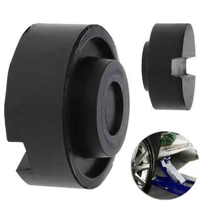 Black Rubber Pad Slotted Floor Jack Pad Frame Rail Adapter 99fd102c 77b4 48a2 aa4d 985eb8247f14